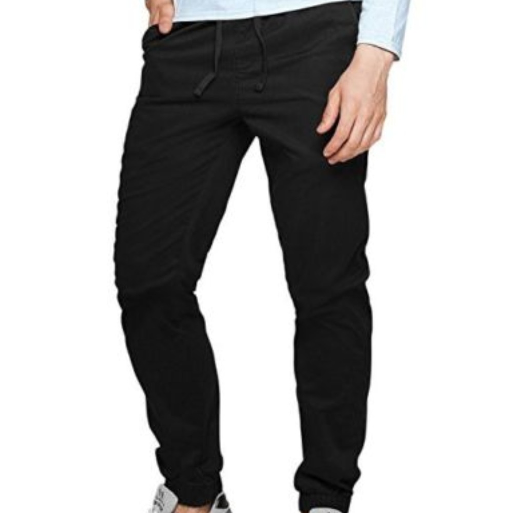 Match Men's Loose Fit Chino Washed Jogger Pant 32